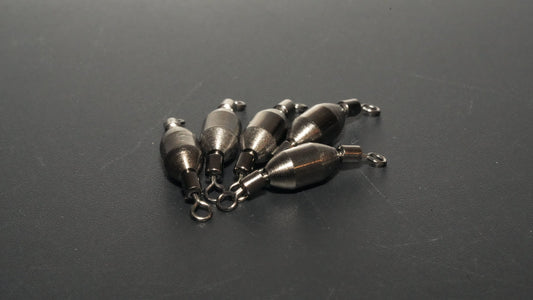 1/4 oz Weighted Swivel - 5 Pack