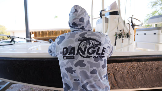 Crappie Chaos Performance Hooded Fishing Shirt